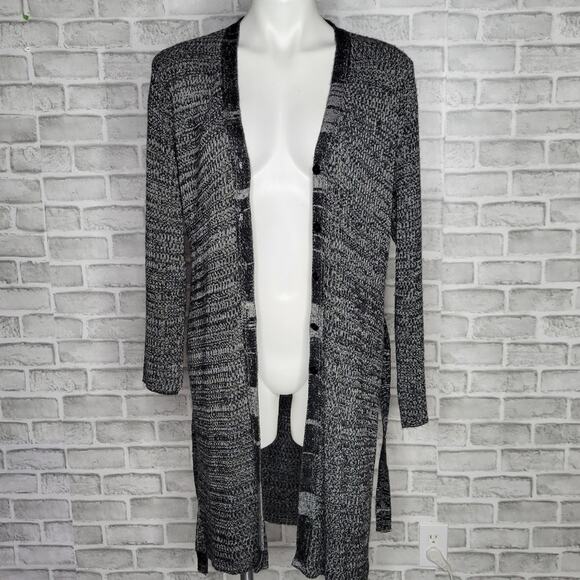 VTG United States Sweaters Duster Cardigan, sz Medium - Picture 2 of 7